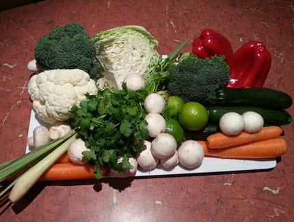 Tom Yum Soup Vegetables