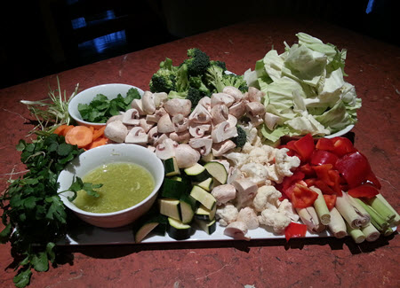 Tom Yum Soup Vegetables