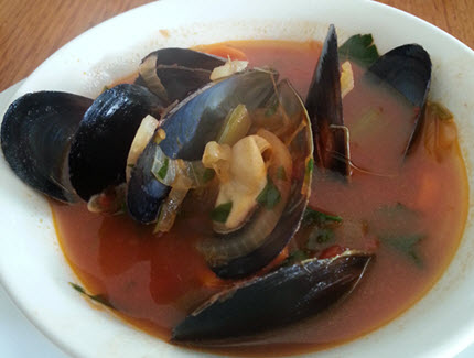 Steven's and Ivan's mussel soup