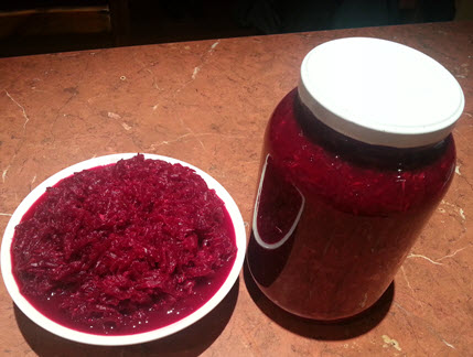 beetroot and horseradish relish