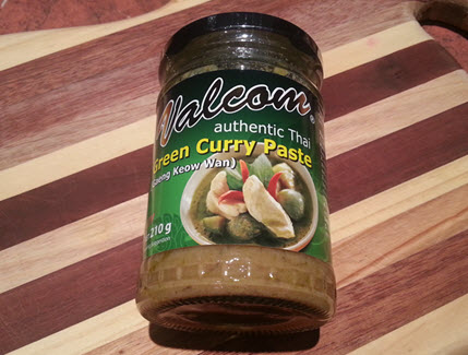 Green curry paste
